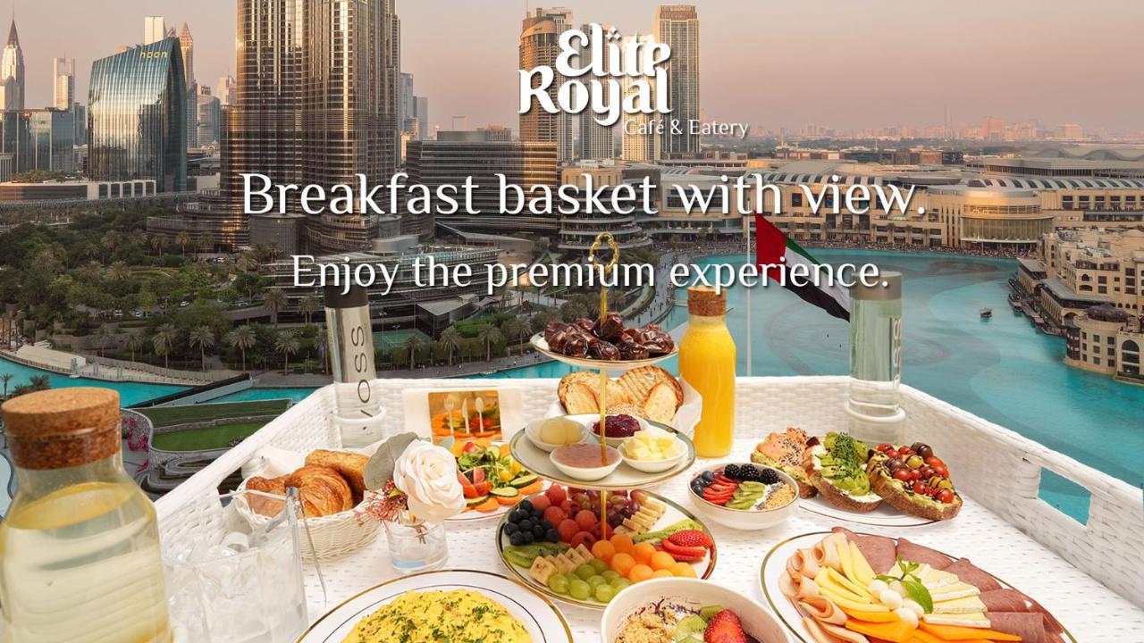 Elite Royal Apartment - Full Burj Khalifa & Fountain View - Palace Дубай Экстерьер фото